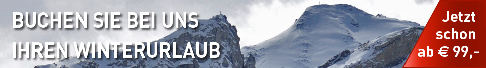 Buchen Sie jetzt ihren Winterurlaub!