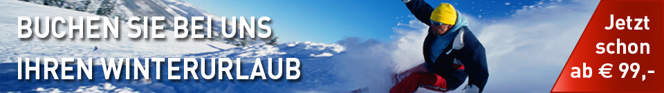 Buchen Sie jetzt ihren Winterurlaub!