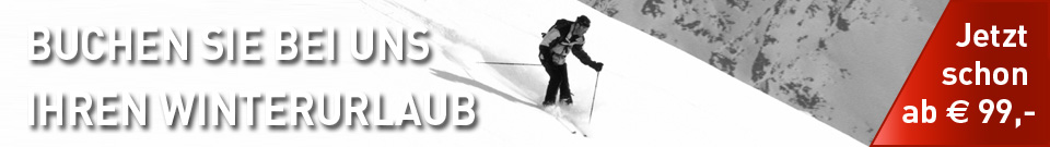 Buchen Sie jetzt ihren Winterurlaub!