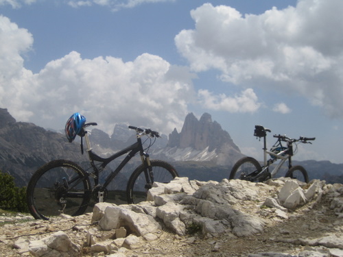 Foto: gkothi / Mountainbiketour / Pltzwiesen / unsere bikes / 28.02.2008 20:44:41