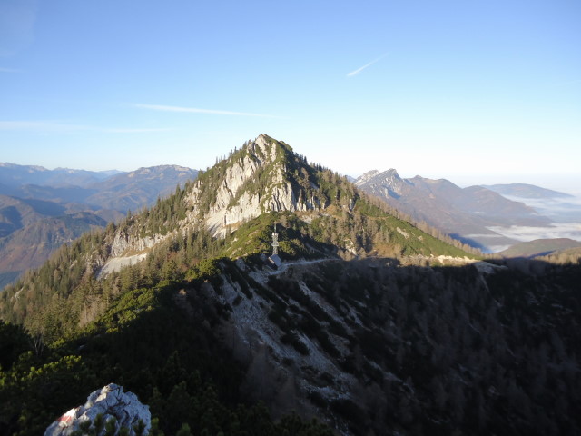 Foto: Günter Siegl / Wandertour / Überschreitung des Sengsengebirges von Windischgarsten nach Klaus / Rückblick Spering / 22.11.2011 17:19:58