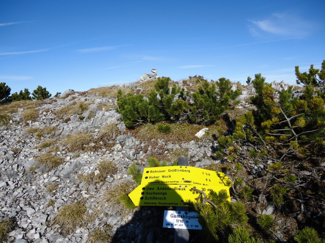 Foto: Günter Siegl / Wandertour / Überschreitung des Sengsengebirges von Windischgarsten nach Klaus / Am Gamskogel / 22.11.2011 17:15:55