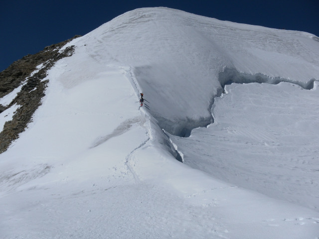 Foto: Wolfgang Lauschensky / Wandertour / Piz Palü - Eisriese in der Berninagruppe (3905 m) / Ostgrat / 04.11.2013 20:19:55