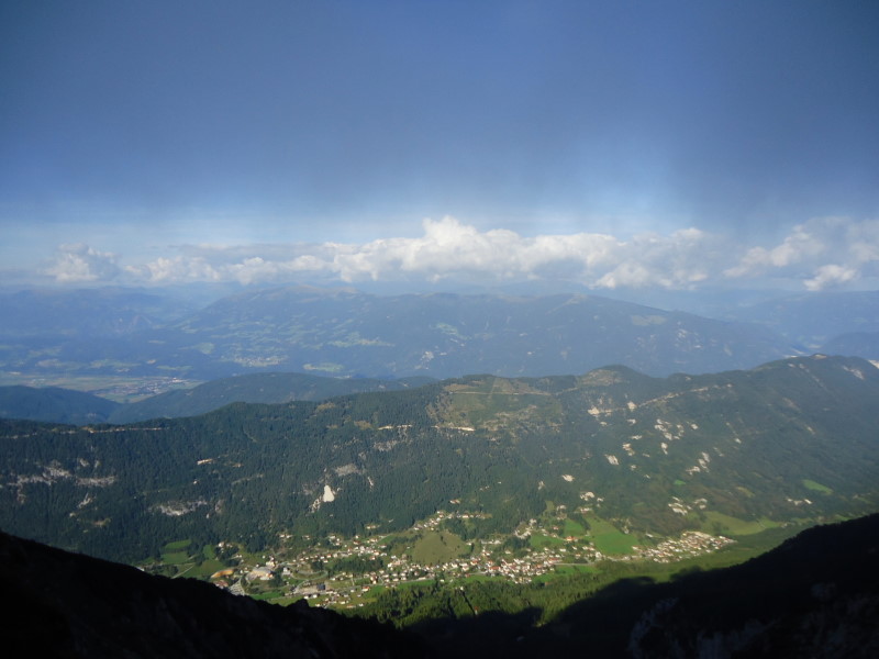Foto: Günter Siegl / Wandertour / Dobratsch - Villacher Hausberg (2166m) / Blick zum Mirnock / 24.10.2016 21:39:04