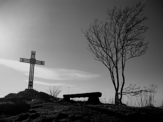 Foto: Wolfgang Dröthandl / Wandertour / Über die Ennser Hütte auf den Almkogel / Hüttenkreuz / 16.10.2018 14:36:55
