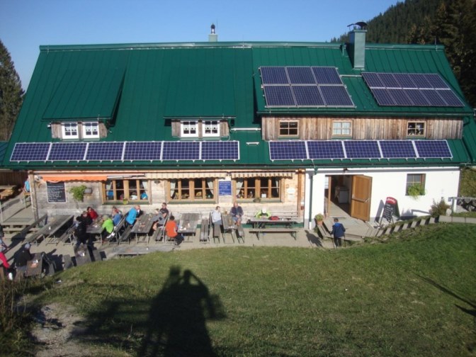 Foto: Wolfgang Dröthandl / Wandertour / Über die Ennser Hütte auf den Almkogel / Die neu renovierte Ennser Hütte / 16.10.2018 14:36:37