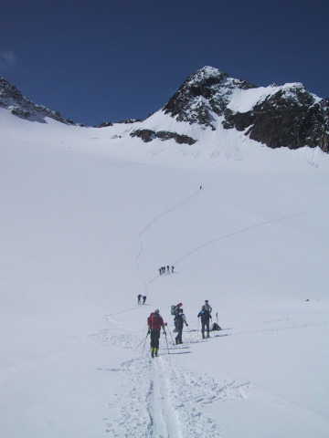 Foto: Wolfgang Lauschensky / Skitour / Innere Sommerwand, 3123m - über den Sommerwandferner / Sommerwandferner / 15.02.2012 21:29:53