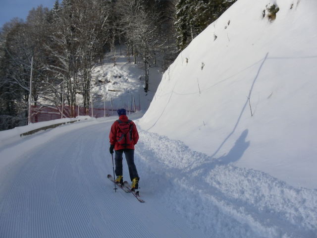 Foto: Wolfgang Lauschensky / Skitour / Grinnköpfl (1707m) / Rodelbahn / 18.12.2011 20:58:39