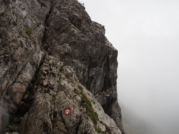 Foto: Andreas Koller / Klettersteigtour / Hochstuhl Nordwand-Klettersteig (2238m) / 16.10.2014 00:40:07