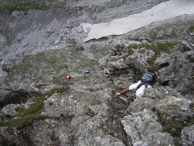 Foto: Wolfgang Lauschensky / Klettersteigtour / Über den Schlicker Klettersteig auf die Große Ochsenwand / große Ochsenwand / 11.10.2012 09:31:39