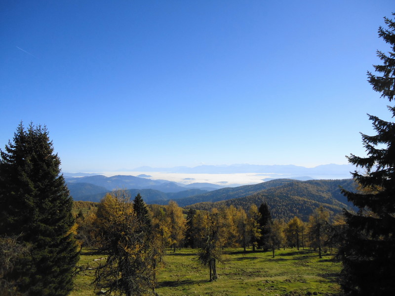 Foto: Günter Siegl / Wandertour / Kruckenspitze, 1886 m / Klagenfurter Becken / 06.11.2014 19:36:59