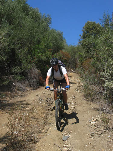 Foto: Lenswork.at / Ch. Streili / Mountainbiketour / Von Cupabia über den Bocca di Gradello nach Coti-Chiavari / 19.10.2007 18:41:43
