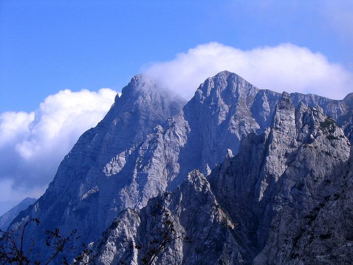 Foto: Andreas Koller / Klettersteigtour / Hochturm - Nordflankensteig (2088 m) / Die Koschuta (2134 m) / 18.09.2007 01:22:52