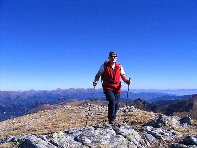 Foto: Andreas Koller / Wandertour / Aus dem Schöttlgraben auf den Hohenwart (2363m) / Die letzten Meter zum Gipfel / 17.10.2007 02:23:21