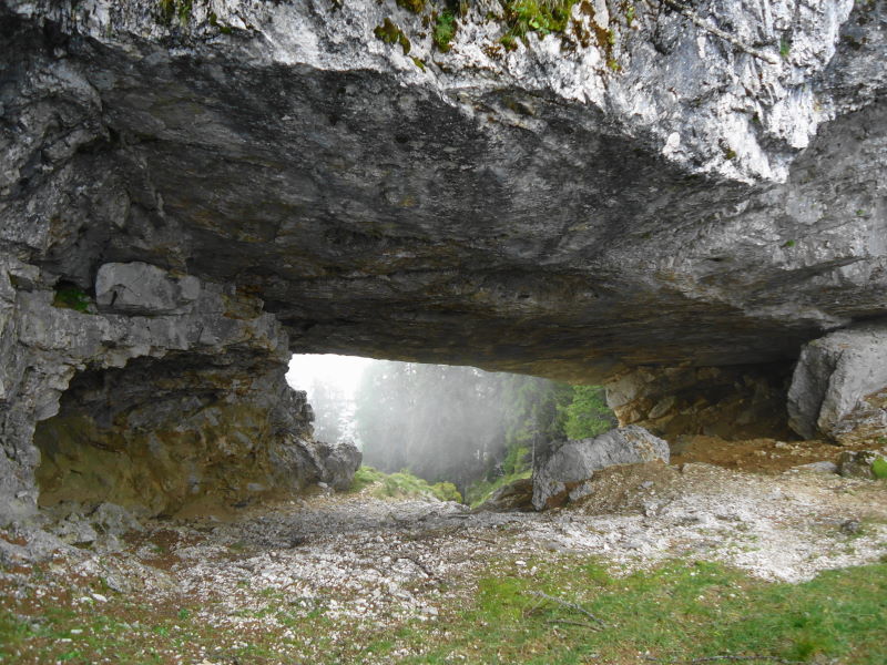 Foto: Günter Siegl / Wander Tour / Kobesnock / Das riesige Kalte Loch / 24.10.2016 20:57:58