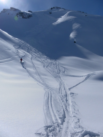 Foto: Wolfgang Lauschensky / Skitour / Pallspitze / Nordflanke der Pallspitze / 11.03.2012 13:40:50