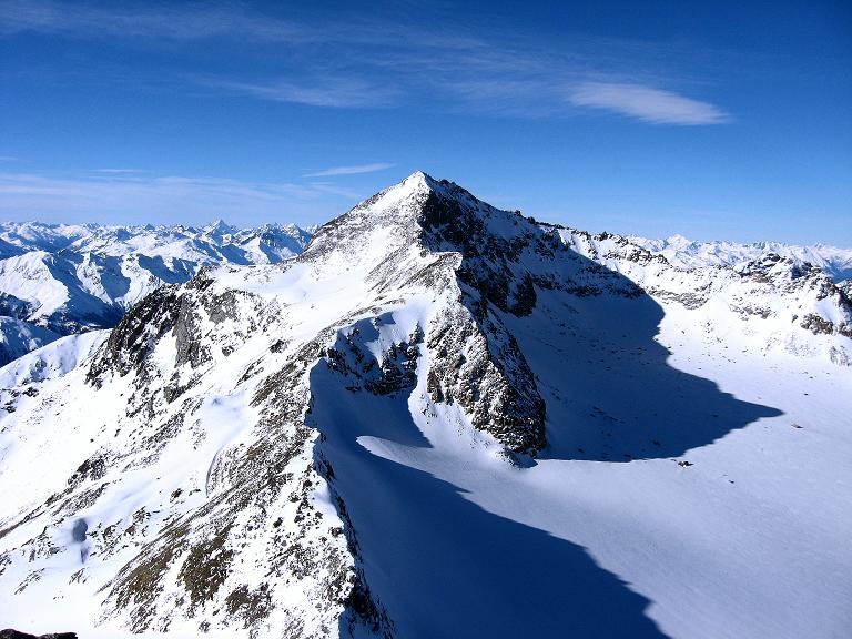 Foto: Andreas Koller / Skitour / Durch das Rosimtal auf die Schildspitze (3461m) / Die Vertainspitze (3545 m) / 22.02.2008 02:18:35