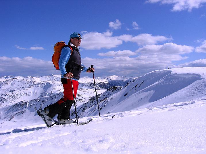 Foto: Andreas Koller / Skitour / Vom Bundschuh auf die Schwarzwand (2214 m) / Am Kamm dem Gipfel entgegen / 06.04.2008 23:35:57