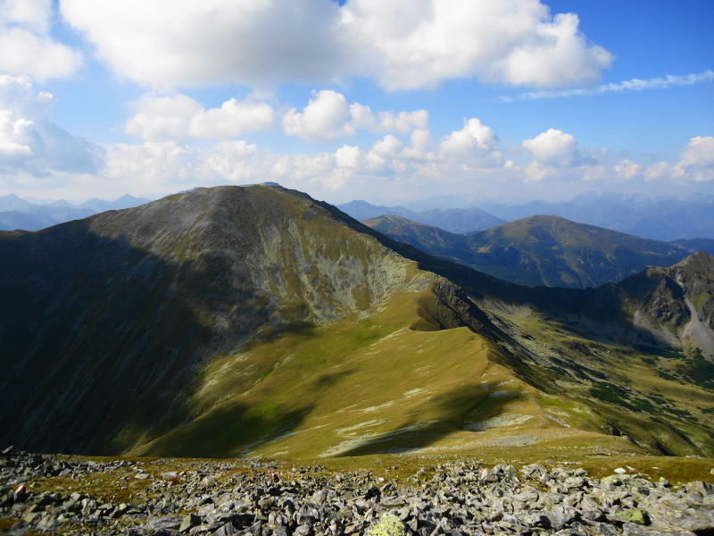 Foto: Günter Siegl / Wander Tour / Durch den Brandstätter Graben auf den Maierangerkogel (2356m) / Maierangerkogel (Aufnahme vom Seckauer Zinken) / 30.09.2016 18:16:38