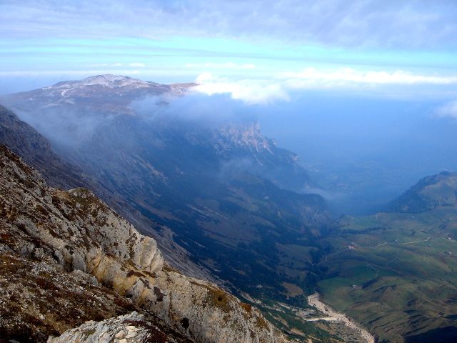 Foto: Manfred Karl / Klettersteig Tour / Über den Maximiliansteig auf die Roterdspitze / Schlernhochfläche / 14.09.2008 10:40:53