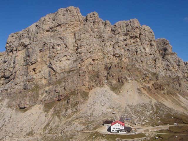 Foto: Manfred Karl / Klettersteigtour / Laurenzisteig auf den Mittleren Molignon / Tierser Alpl Hütte / 14.09.2008 11:39:42