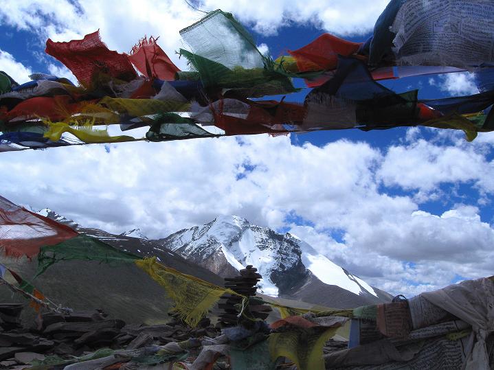 Foto: Andreas Koller / Wandertour / Aussichtsgipfel Uatse Ri (5673m) / Kang Yatse (6404 m) / 23.09.2008 00:33:11