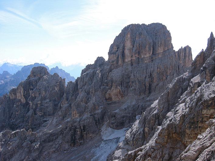 Foto: Andreas Koller / Klettersteigtour / Ferrata Marino Bianchi - Cristallo di Mezzo (3167 m) / Der Monte Cristallo (3221 m) / 23.09.2008 01:37:22