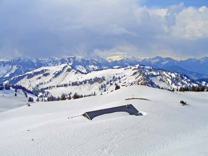 Foto: vince 51 / Schneeschuhtour / Mit Schneeschuhen auf den Hohen Freschen / Obere Saluveralm / 20.11.2008 22:34:39