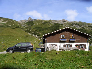 Foto: Datzi / Wandertour / Rundtour im Gr. Walsertal auf die Rote Wand ( Biwak ) / Formarinealpe / 06.12.2008 18:39:44