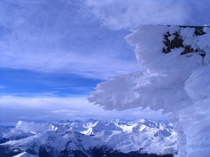 Foto: Andreas Koller / Skitour / Von Reinswald auf die Getrumspitze (2589m) / Blick vom Blankenhorn nach NW / 15.12.2008 02:46:00