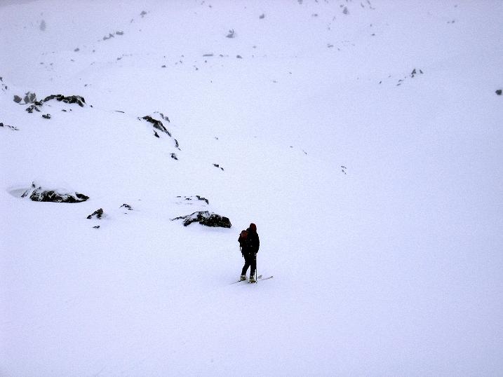 Foto: Andreas Koller / Skitour / Aus dem Val Müstair auf den Piz Dora (2951m) / Weite und freie Hänge im oberen Bereich / 23.12.2008 16:09:27
