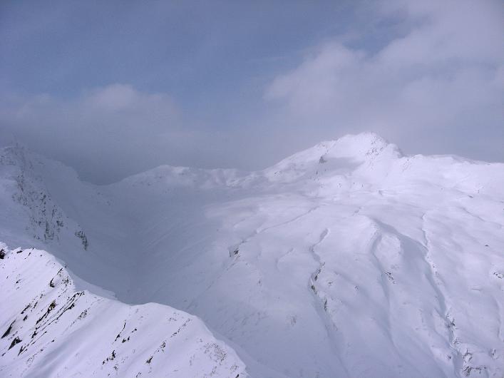 Foto: Andreas Koller / Skitour / Piz da Vrin (2563m) / Blick nach W / 09.01.2009 00:22:26