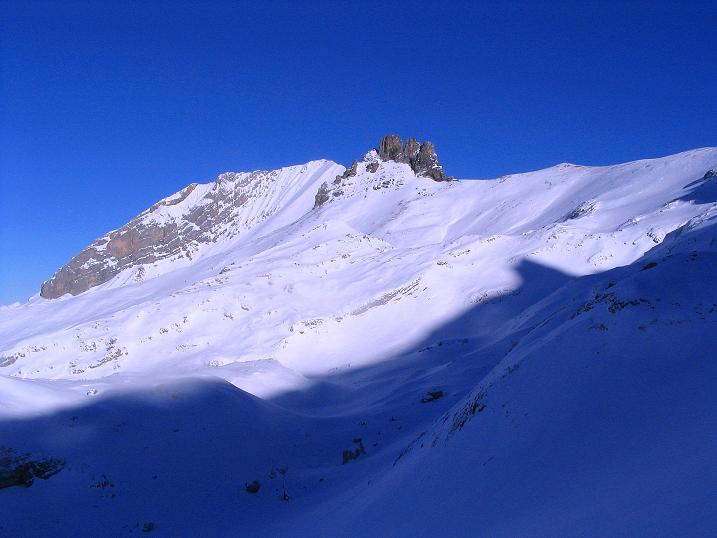 Foto: Andreas Koller / Skitour / Von der Engstligenalp auf das Chindbettihorn (2691m) / 09.01.2009 23:49:45