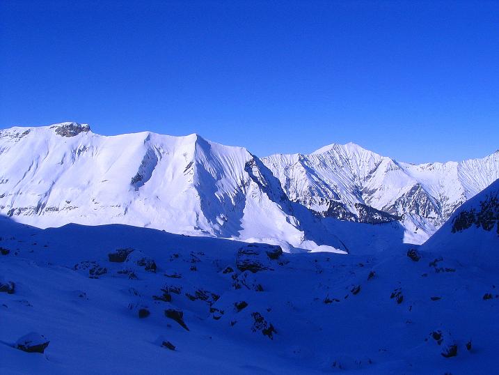 Foto: Andreas Koller / Skitour / Von der Engstligenalp auf das Chindbettihorn (2691m) / 09.01.2009 23:49:38