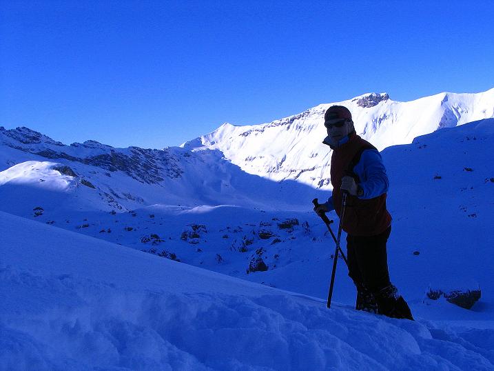 Foto: Andreas Koller / Skitour / Von der Engstligenalp auf das Chindbettihorn (2691m) / 09.01.2009 23:49:31