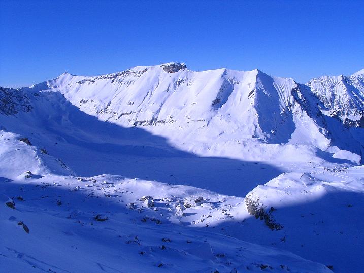 Foto: Andreas Koller / Skitour / Von der Engstligenalp auf das Chindbettihorn (2691m) / 09.01.2009 23:49:23