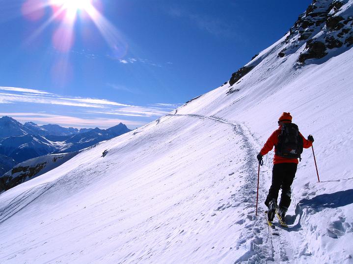Foto: Andreas Koller / Skitour / Von der Lauchernalp aufs Hockenhorn (3293m) / 12.01.2009 19:38:25