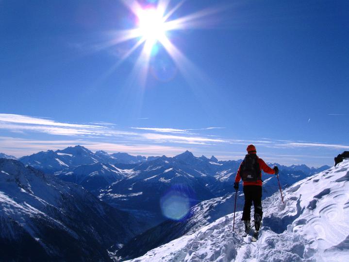 Foto: Andreas Koller / Skitour / Von der Lauchernalp aufs Hockenhorn (3293m) / 12.01.2009 19:35:34