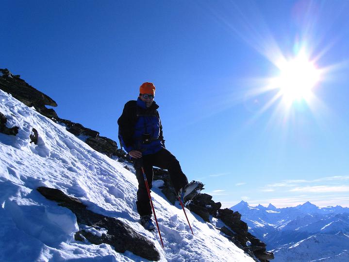 Foto: Andreas Koller / Skitour / Von der Lauchernalp aufs Hockenhorn (3293m) / 12.01.2009 19:32:02