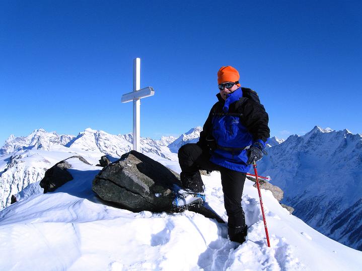 Foto: Andreas Koller / Skitour / Von der Lauchernalp aufs Hockenhorn (3293m) / 12.01.2009 19:30:37