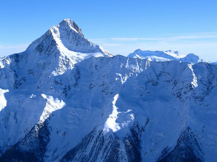Foto: Andreas Koller / Skitour / Von der Lauchernalp aufs Hockenhorn (3293m) / Bietschhorn (3934 m) / 12.01.2009 19:28:25