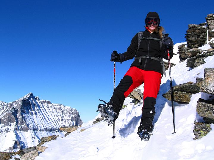 Foto: Andreas Koller / Skitour / Von der Lauchernalp aufs Hockenhorn (3293m) / Abstieg vom Hockenhorn / 12.01.2009 19:23:32