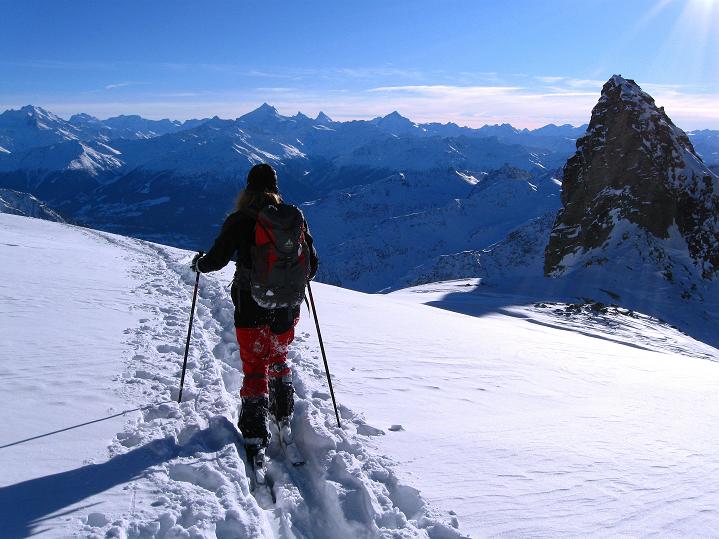 Foto: Andreas Koller / Skitour / Von der Lauchernalp aufs Hockenhorn (3293m) / 12.01.2009 19:23:18