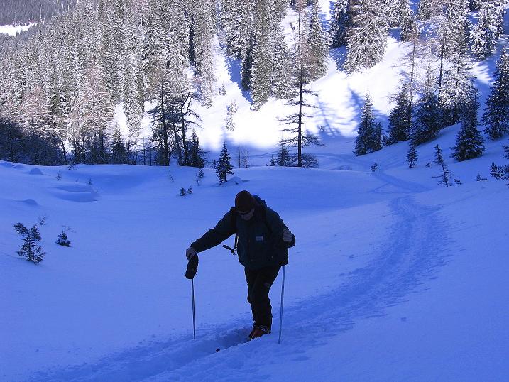 Foto: Andreas Koller / Skitour / Über den Leobner (2036m) / 25.01.2009 23:47:41