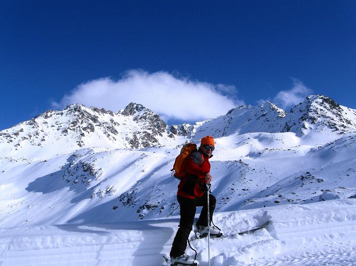 Foto: Andreas Koller / Skitour / Impressionen am Flüelapass (2606 m) / 09.02.2009 00:56:27
