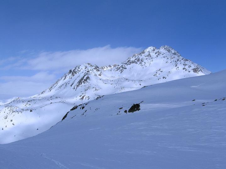 Foto: Andreas Koller / Skitour / Impressionen am Flüelapass (2606 m) / Flüela Wisshorn (3085 m) / 09.02.2009 00:55:04