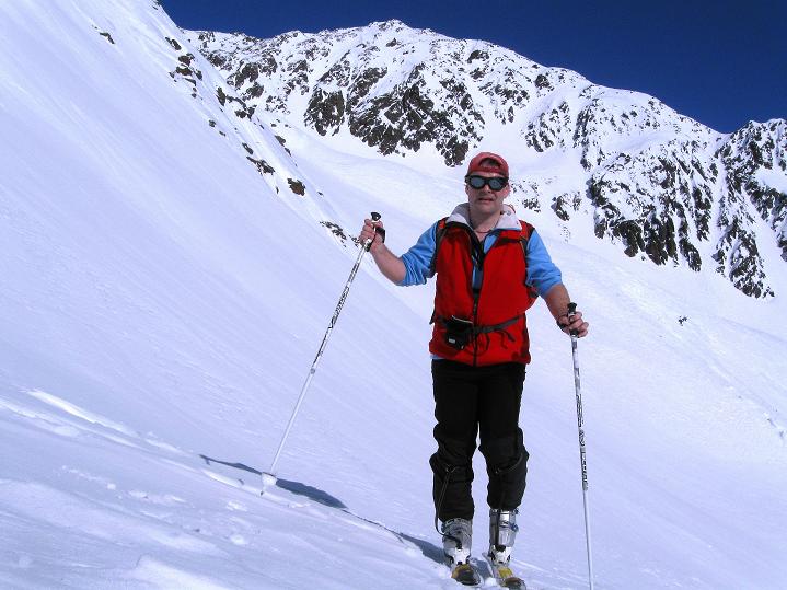 Foto: Andreas Koller / Skitour / Flimspitze (3113m) - Skidreitausender par excellence / Unter der Sonnenwand / 02.03.2009 19:36:28