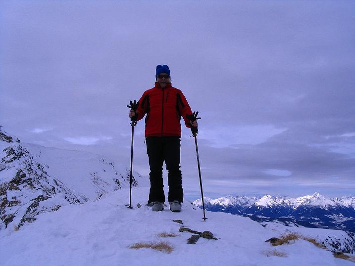 Foto: Andreas Koller / Skitour / Über den Geiger auf den Kilnprein (2408m) / Am Beginn des SO-Grats / 11.03.2009 21:03:10