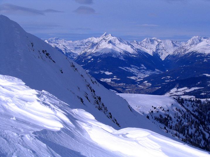 Foto: Andreas Koller / Skitour / Über den Geiger auf den Kilnprein (2408m) / Blick zu den Schladminger Tauern / 11.03.2009 20:59:27