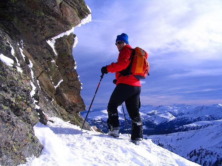 Foto: Andreas Koller / Skitour / Über den Geiger auf den Kilnprein (2408m) / Am SO-Grat / 11.03.2009 20:54:56